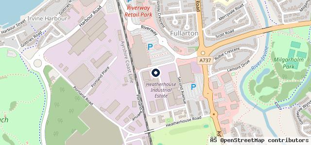 Map showing the location of Ayrshire Mot