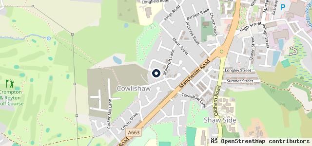 Map showing the location of B N D Motors