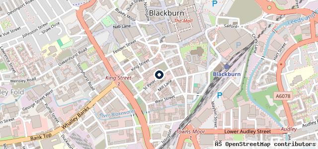 Map showing the location of Budget MOT Centre