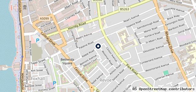 Map showing the location of C J Repairs & Recoveries Ltd