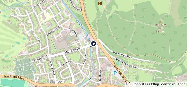 Map showing the location of Brown Brothers Honda