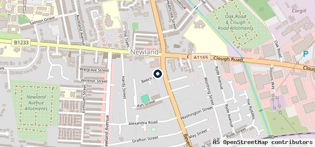 Map showing the location of Car Recovery Hull