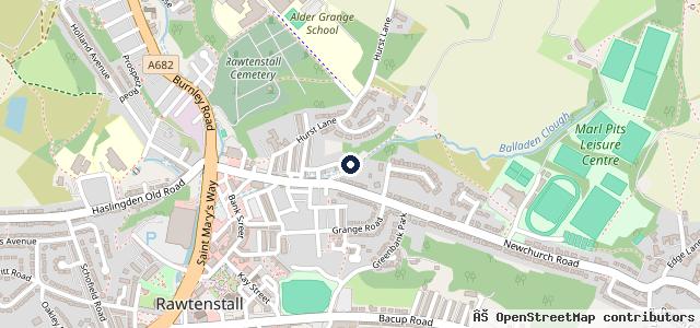 Map showing the location of E J Stansfield Group