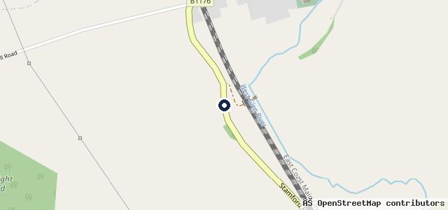 Map showing the location of Careby Garage Motorcycle and Car MOT Service and Repair Centre