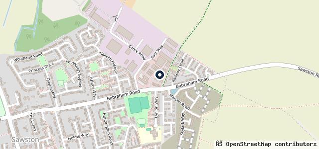 Map showing the location of Calne Vehicle Management
