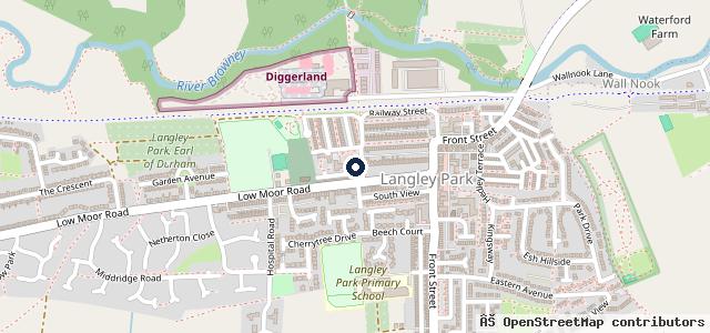 Map showing the location of C O Car Repairs