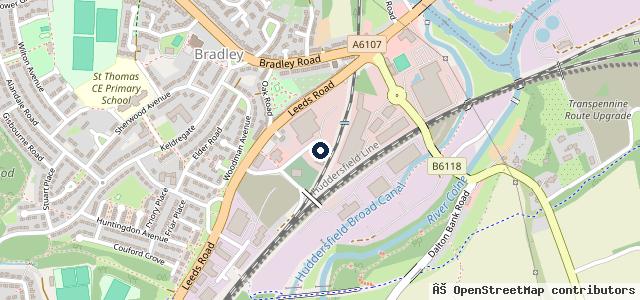 Map showing the location of Fmg repair services ltd