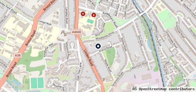 Map showing the location of Autoworks HQ - formally Hollier & Sons