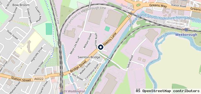 Map showing the location of DH Auto Services Ltd