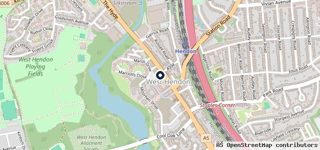 Map showing the location of Das Automotives Ltd