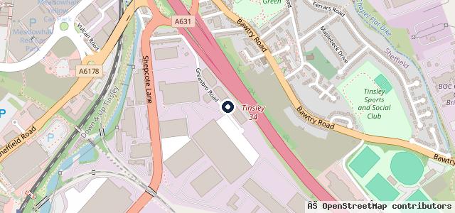 Map showing the location of Elite Motor Solutions ltd