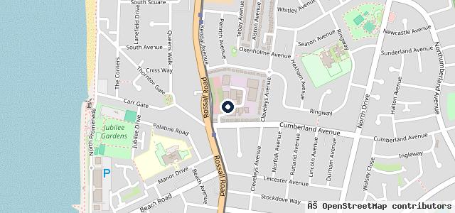 Map showing the location of John Harrop Service Centre