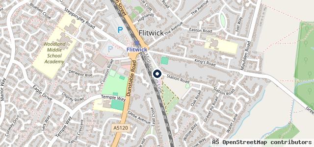 Map showing the location of G P Car & Truck Services