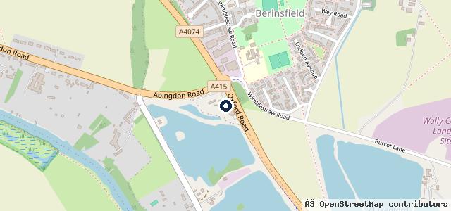 Map showing the location of GP Performance