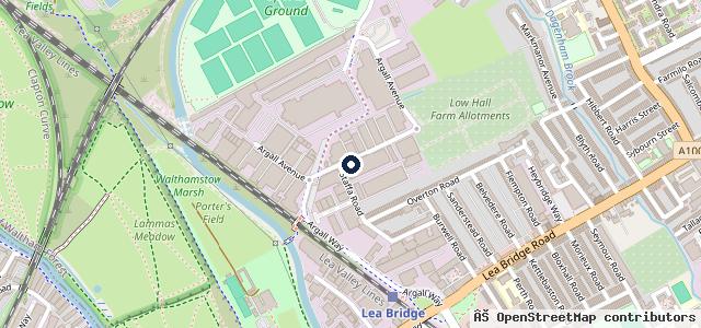Map showing the location of German Car Repairs LTD