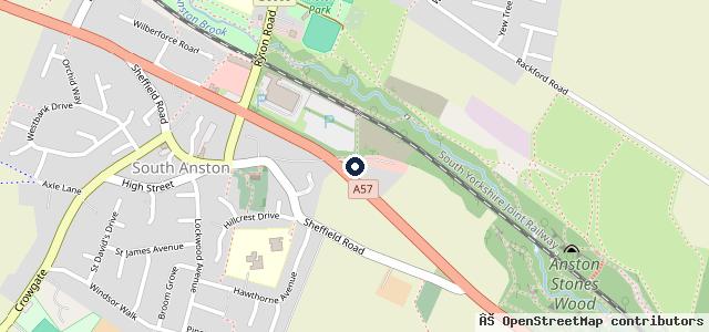 Map showing the location of H M Wainwright Ltd