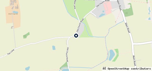 Map showing the location of Hanningfield Motor Co