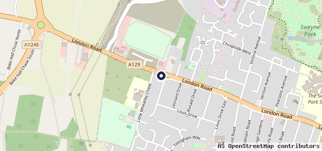 Map showing the location of Autosafe Grange Service Station