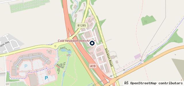 Map showing the location of DSC Coachworks Ltd