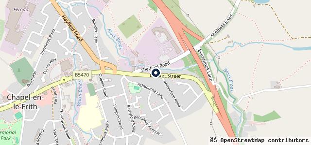 Map showing the location of Guy Matthews Limited