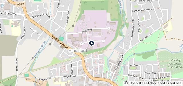 Map showing the location of KC Autos
