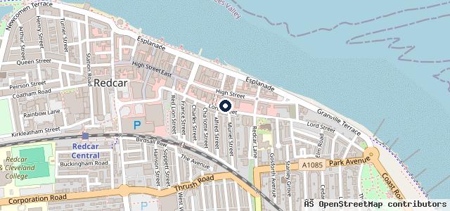 Map showing the location of Kevin Martin Motorcycles