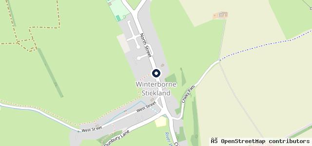 Map showing the location of Kevin's Garage