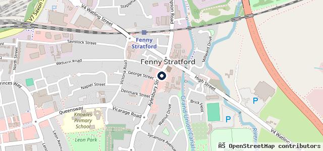 Map showing the location of Carters Mot