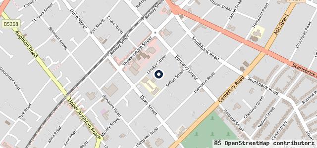 Map showing the location of Kerr Motors Garage Services Southport