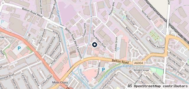 Map showing the location of Lee Robinson Motor Services: Loughborough