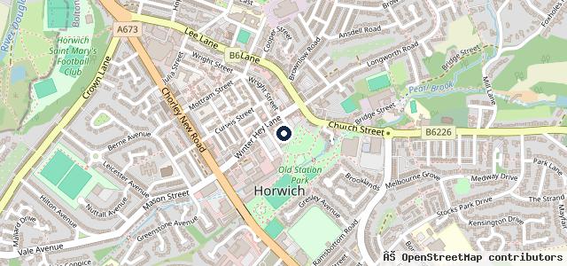 Map showing the location of Leaders Garage