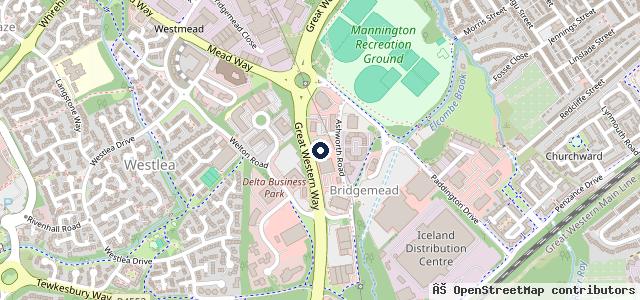 Map showing the location of Fish Brothers (Swindon) Ltd