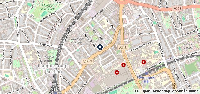 Map showing the location of London Star Auto ltd
