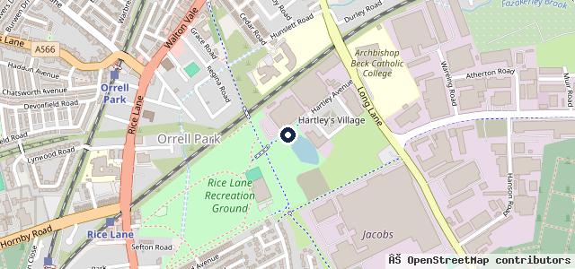 Map showing the location of Longmoor Service Mot Centre
