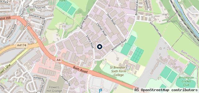 Map showing the location of Marchwey Motor Centre Ltd