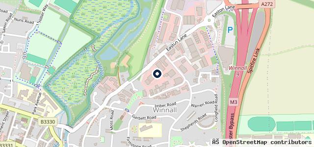 Map showing the location of Marshall Mercedes-Benz of Winchester