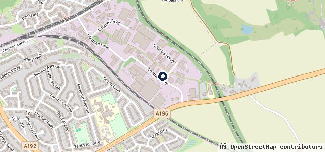 Map showing the location of Morpeth Motor Company Limited