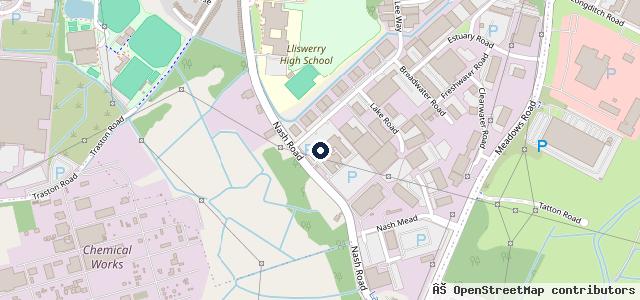 Map showing the location of Mon Motors Newport Ford