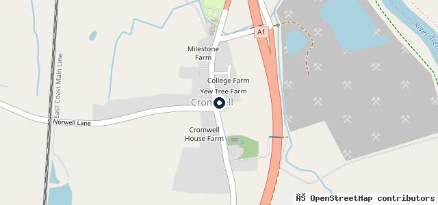 Map showing the location of Norwell Motors