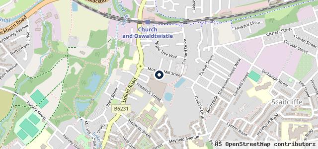 Map showing the location of Ossy Tyres