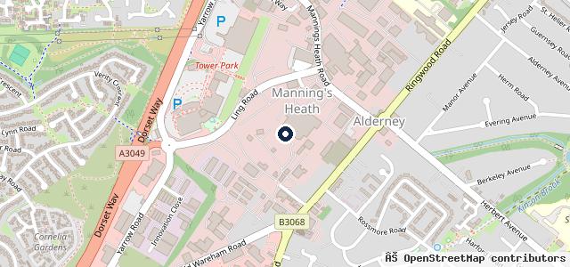 Map showing the location of Charles Trent Ltd