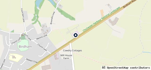 Map showing the location of Premier Motorhomes