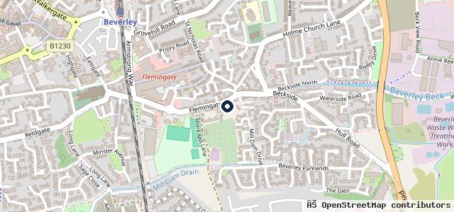Map showing the location of RM Motorcycles