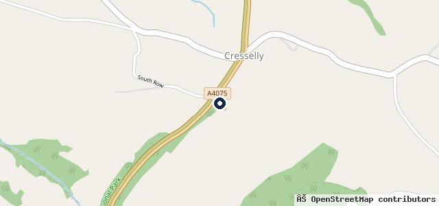 Map showing the location of West Wales Motorcycles Ltd
