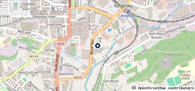 Map showing the location of Appleyard Motorcycles
