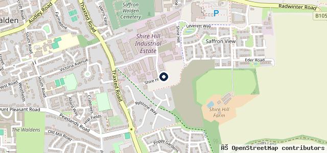 Map showing the location of Saffron Autos - Electric & Hybrid Specialists