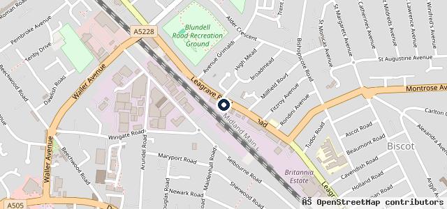 Map showing the location of SMC FastFit Centre Ltd