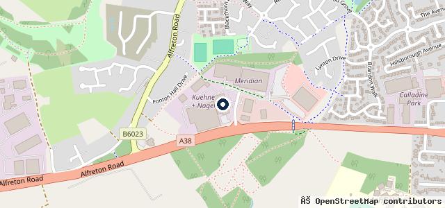 Map showing the location of GH Motors LTD