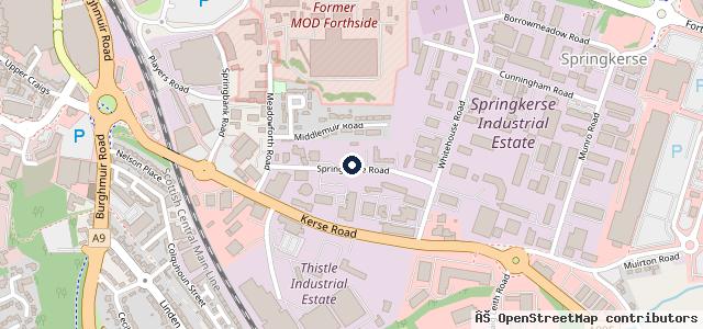 Map showing the location of Sprinkerse Auto Centre