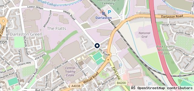 Map showing the location of Stephen Whitehouse